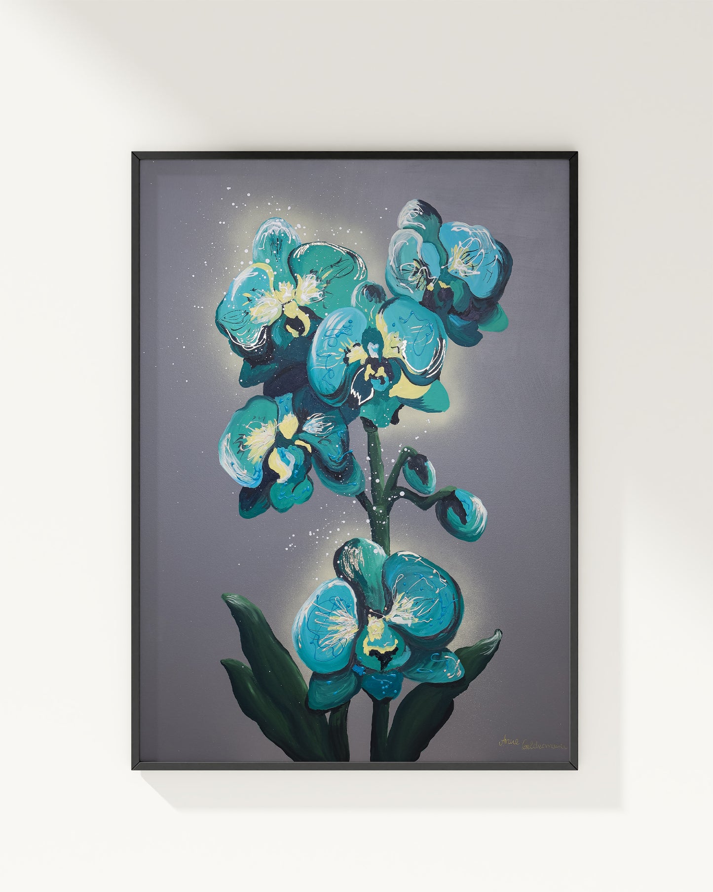 Aqua Orchid | Fine Art Print
