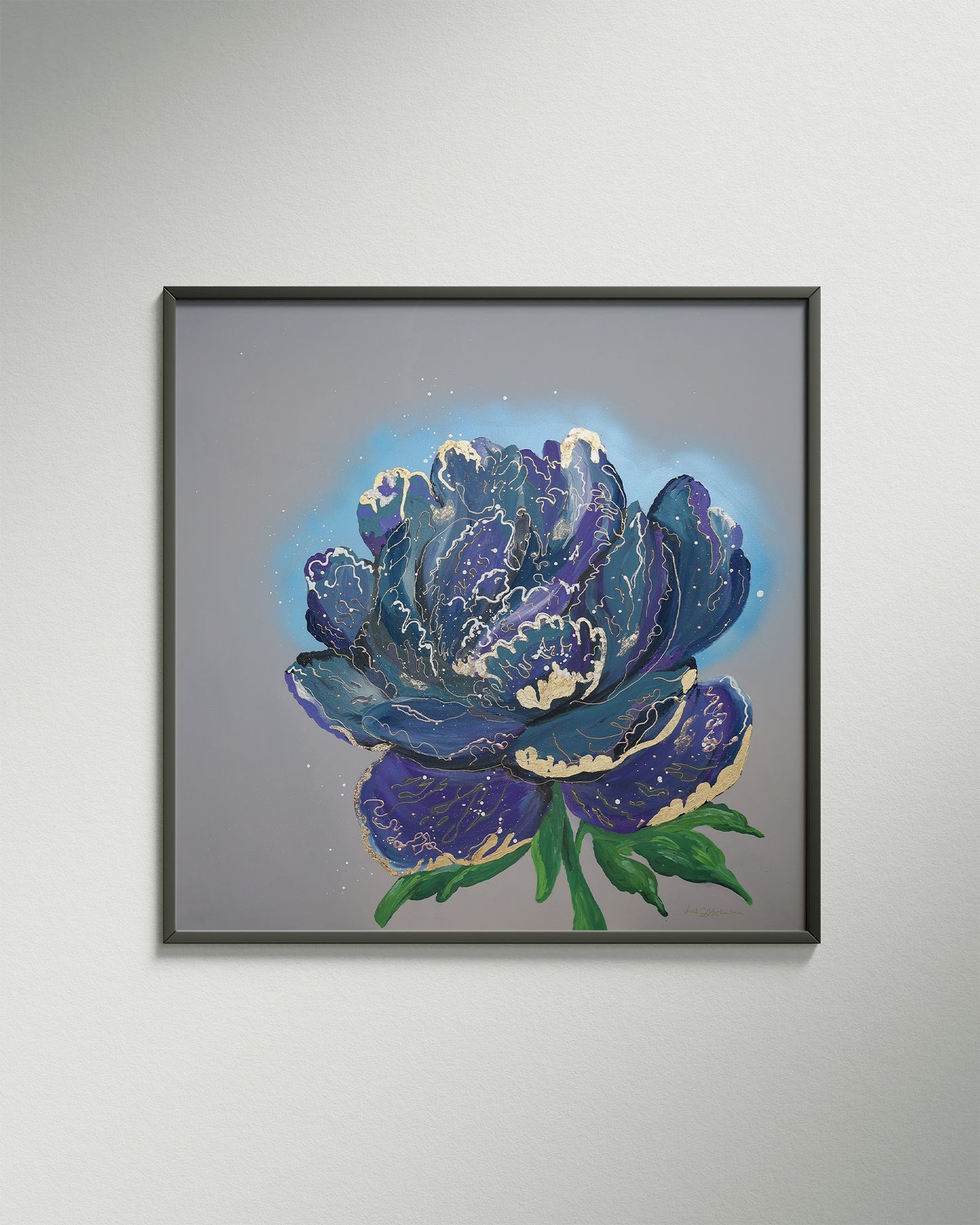 Blue Peony | Fine Art Print