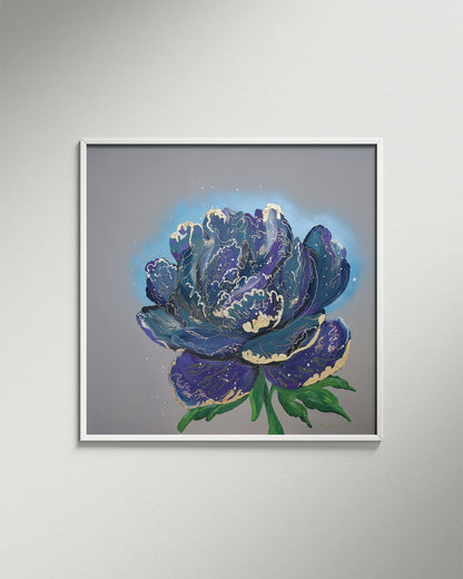 Blue Peony | Fine Art Print