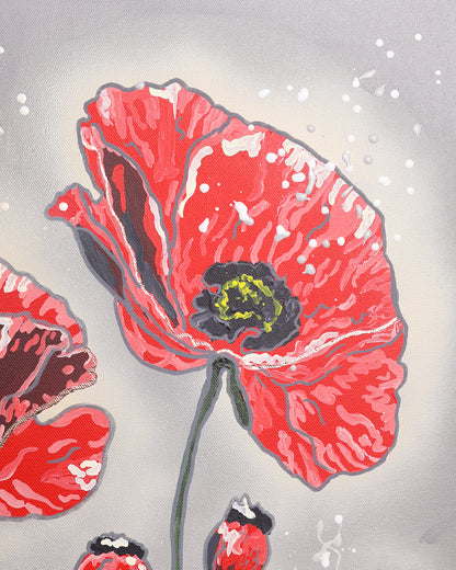Red Poppy - Original