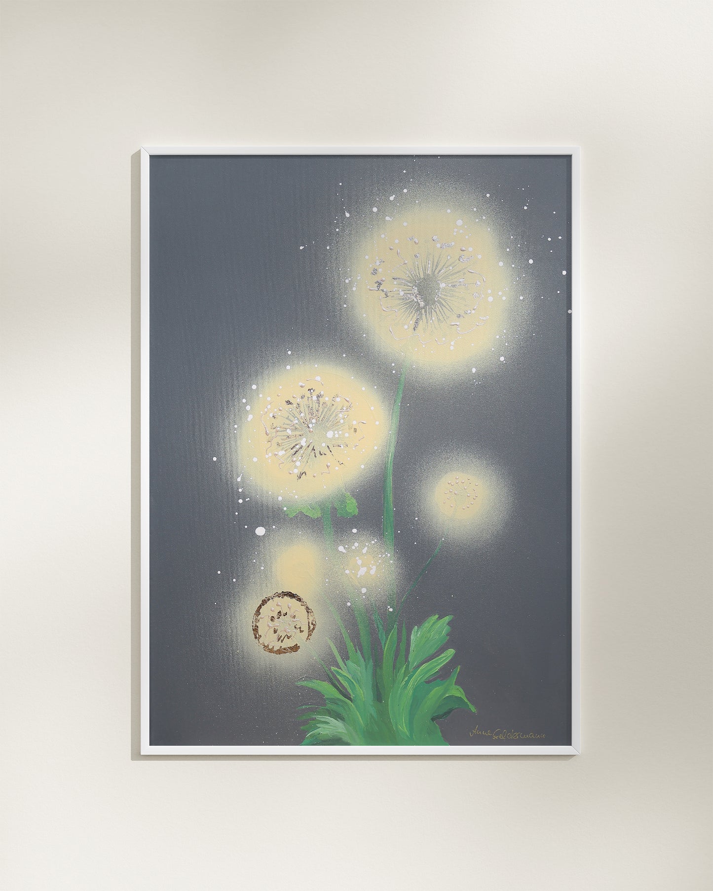 Ivory Dandelion | Fine Art Print