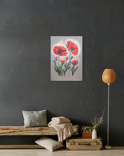 Red Poppy - Original