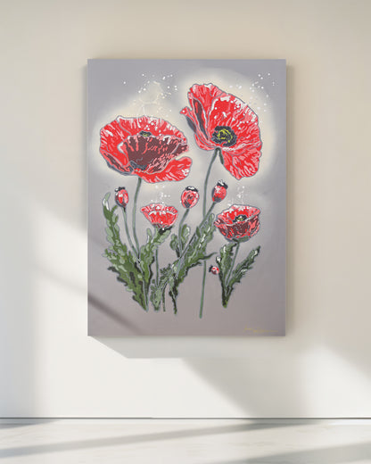 Red Poppy - Original